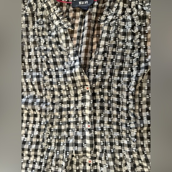 Anthropologie Maeve Gingham Sleeveless Buttondown - Size XS - Picture 9 of 12